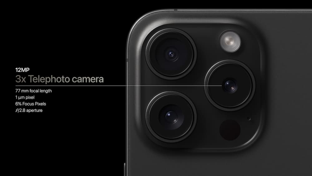 iPhone 15 Pro 长焦镜头