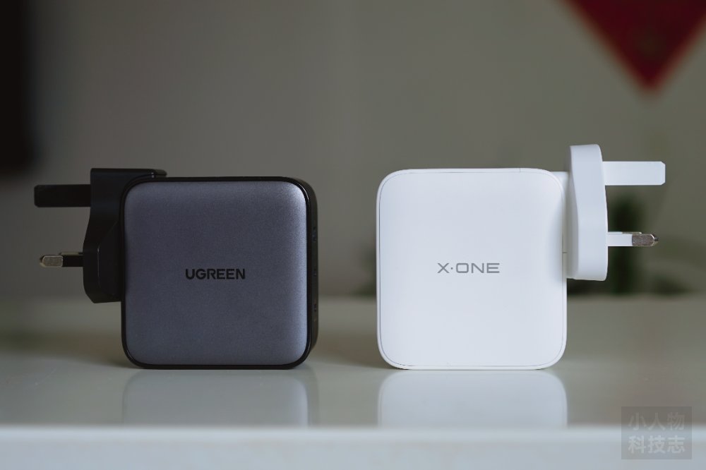 UGREEN 65W GaN 和 X One 140W GaN 充电器
