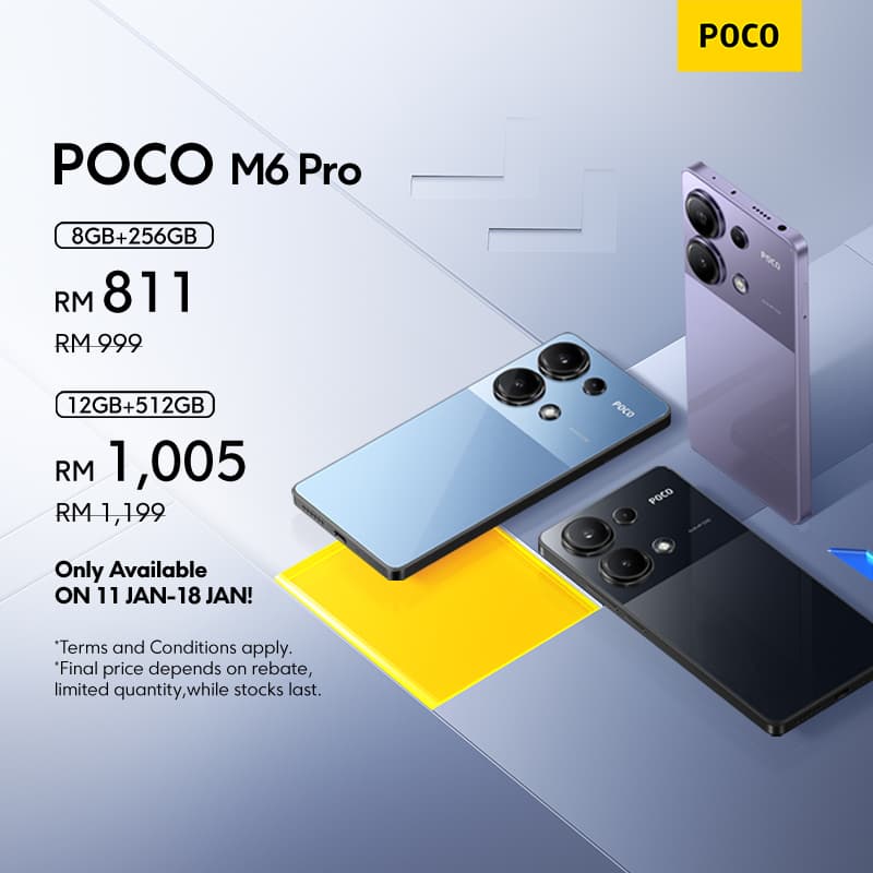 POCO M6 Pro 马来西亚售价