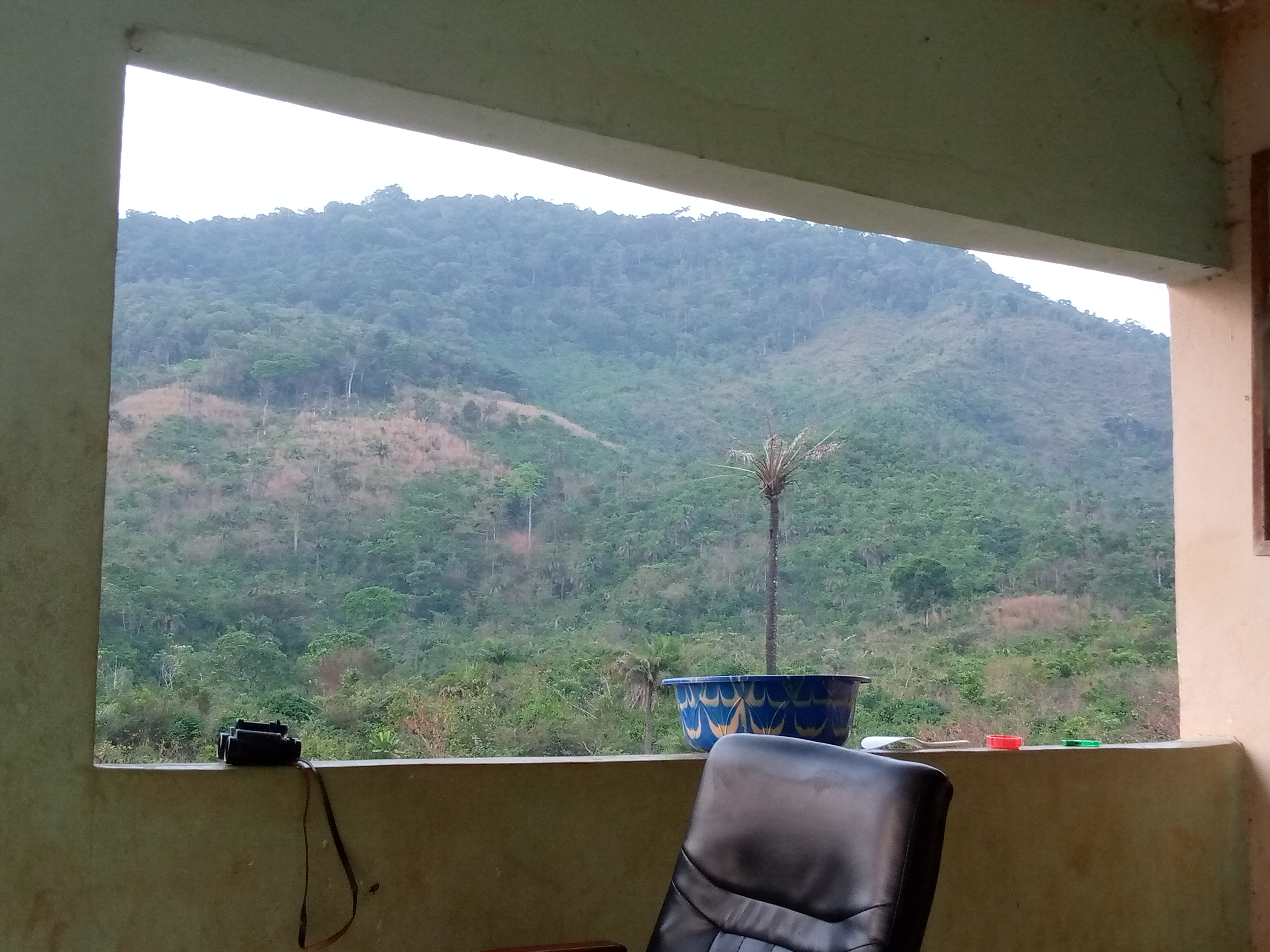 Kangari Hills landscape from the Kangari Hills shelter
Photo credit @ Fanny Massally.
