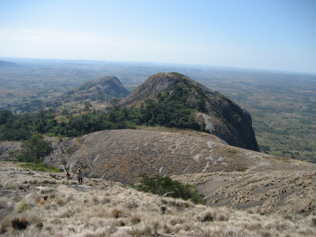 Looking down from Mount Zembe. Photo: Ton Rulkens