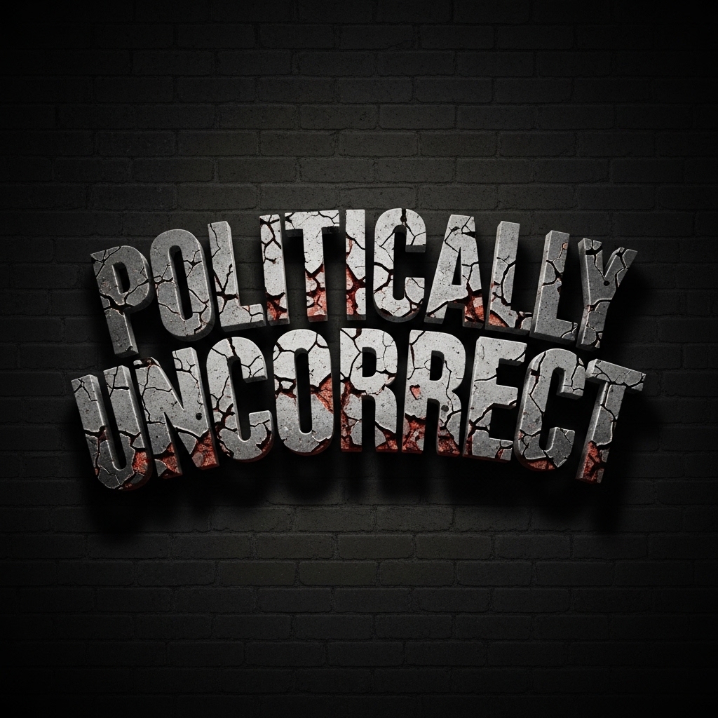 Politically Uncorrect - Gritty 3D Grunge Typography Art