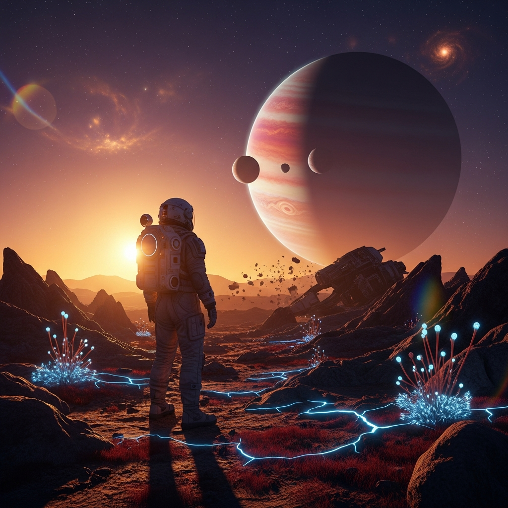 Galactic Horizon: The Explorer's Discovery