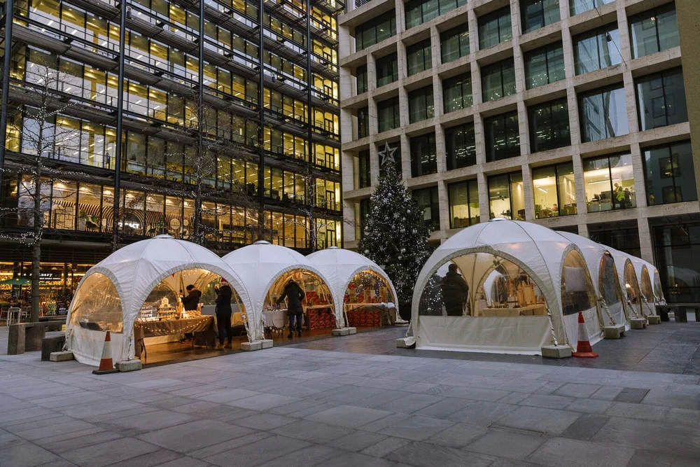 Crafty Fox Traders at the New Street Square Winter Festival