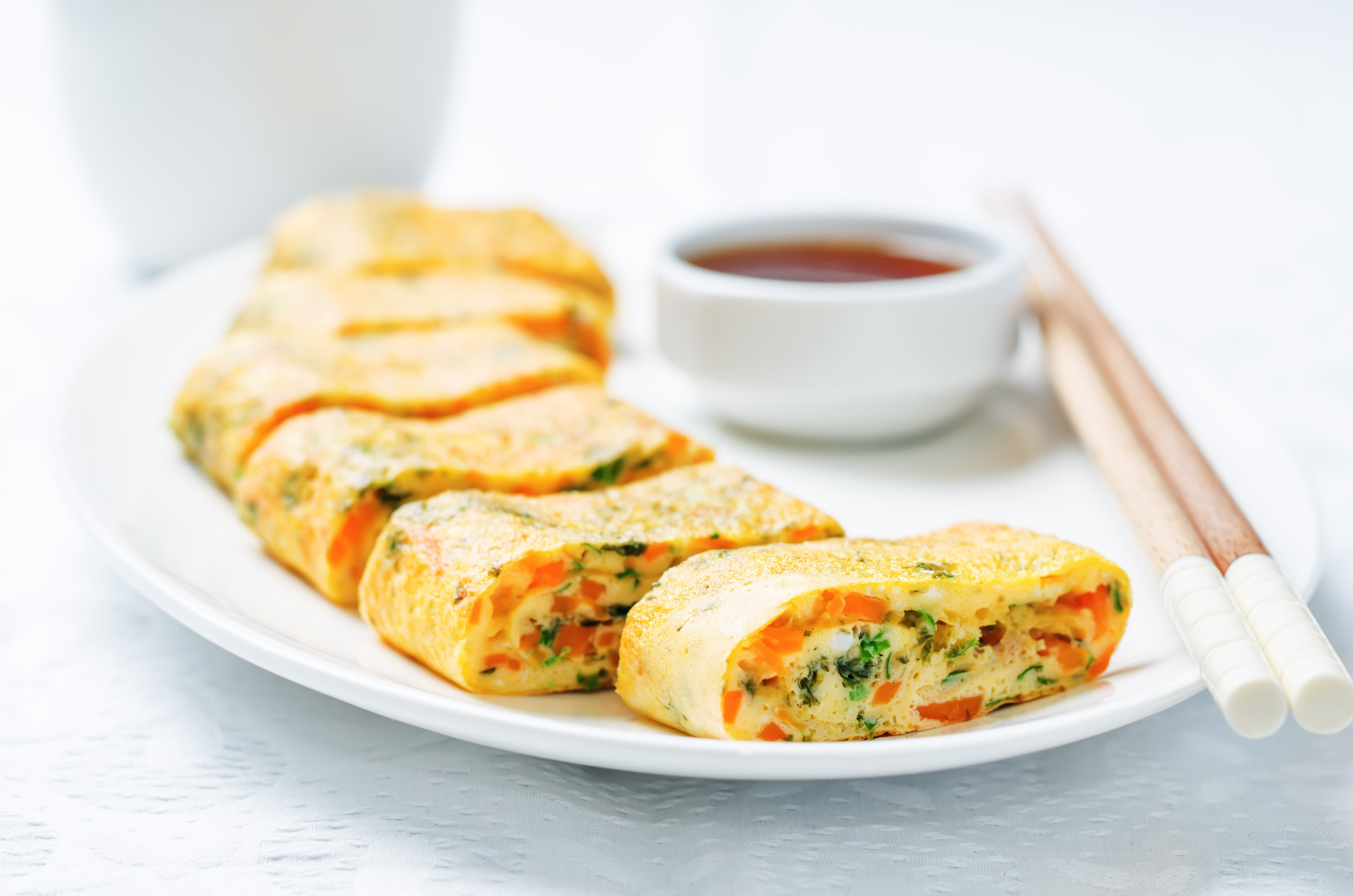 TELUR GULUNG SAYUR ASAM MANIS