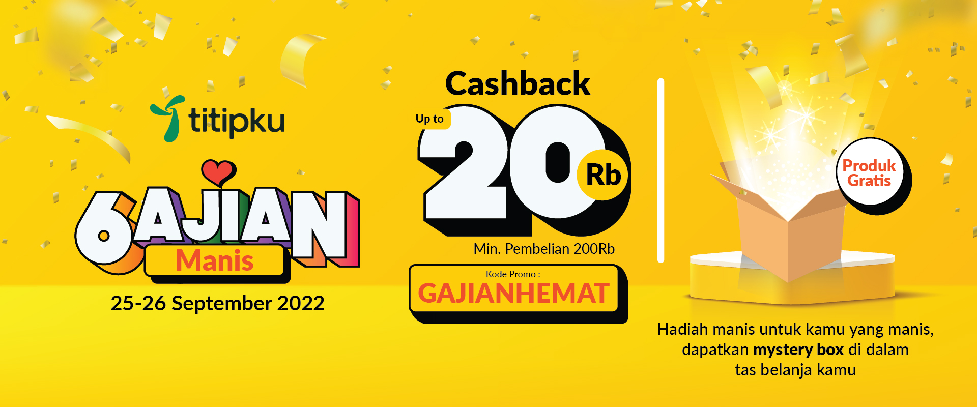 Gajian Manis dari Titipku