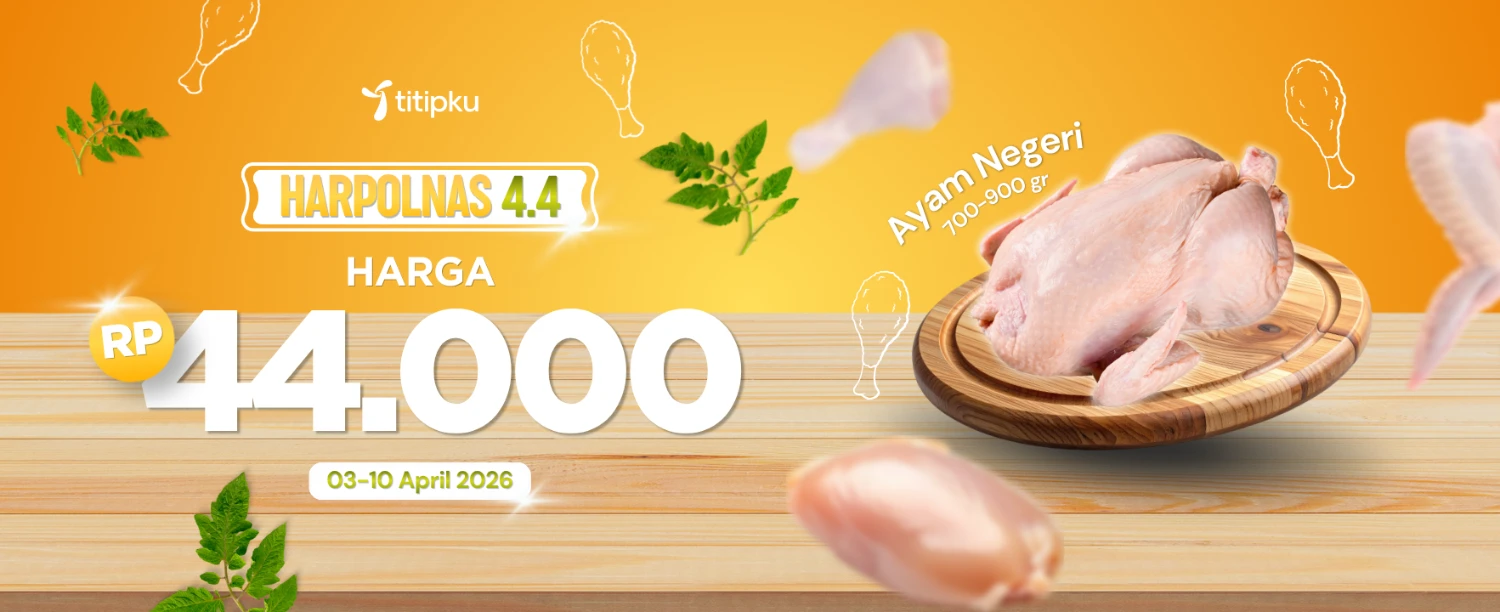 Harpolnas 4.4 - Spesial Harga 44.000