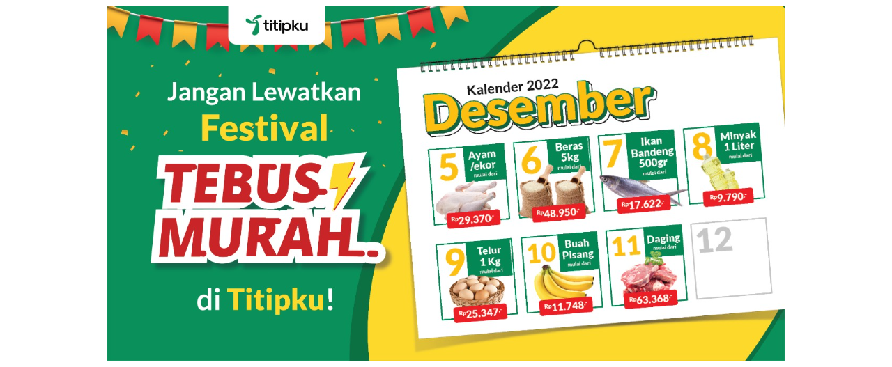 Daftar Pasar Festival Tebus Murah Beras