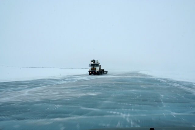 Tuktoyaktuk Winter Road, Canada