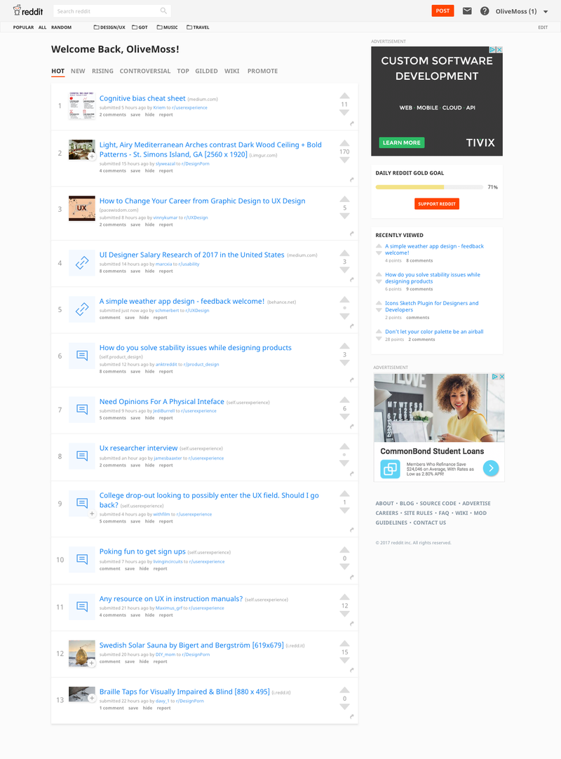 reddit bad ux apps