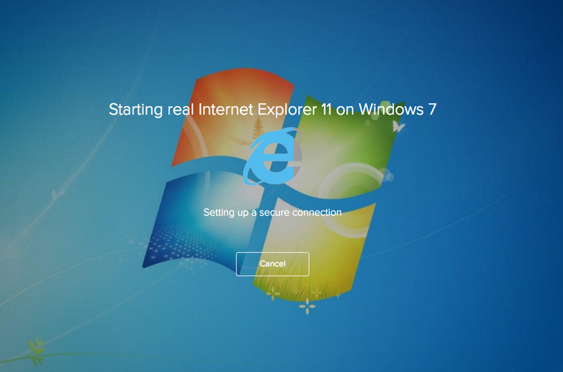 Browserstack loading emulator