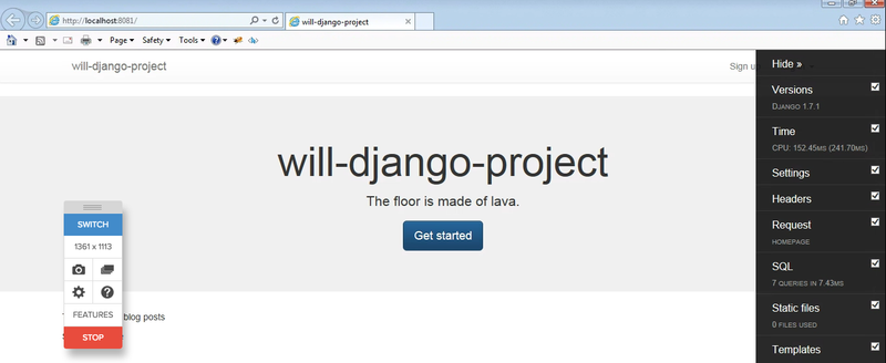 Browserstack local server