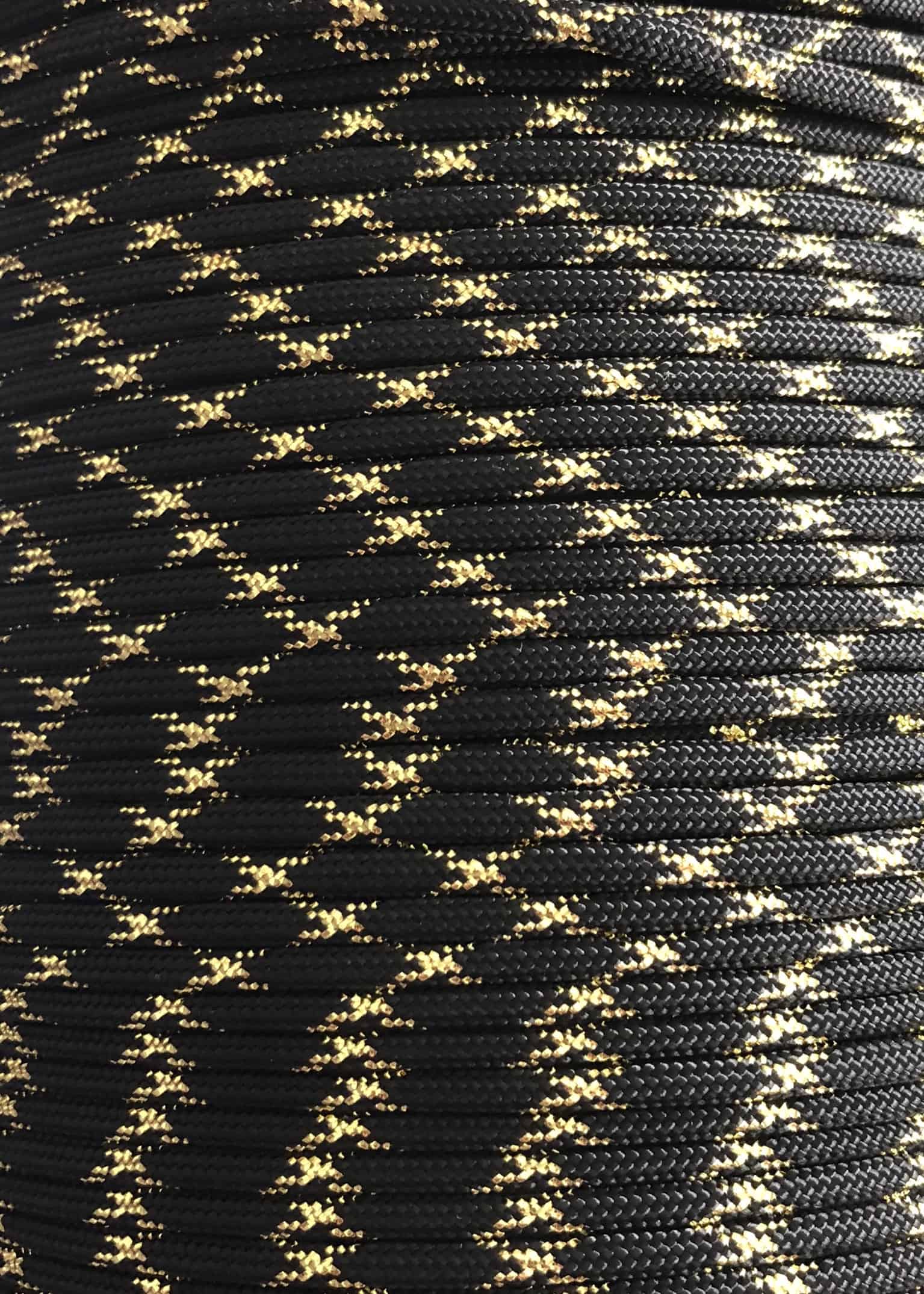 550 Paracord Gold Knight with Metallic Tracers – USA MADE –