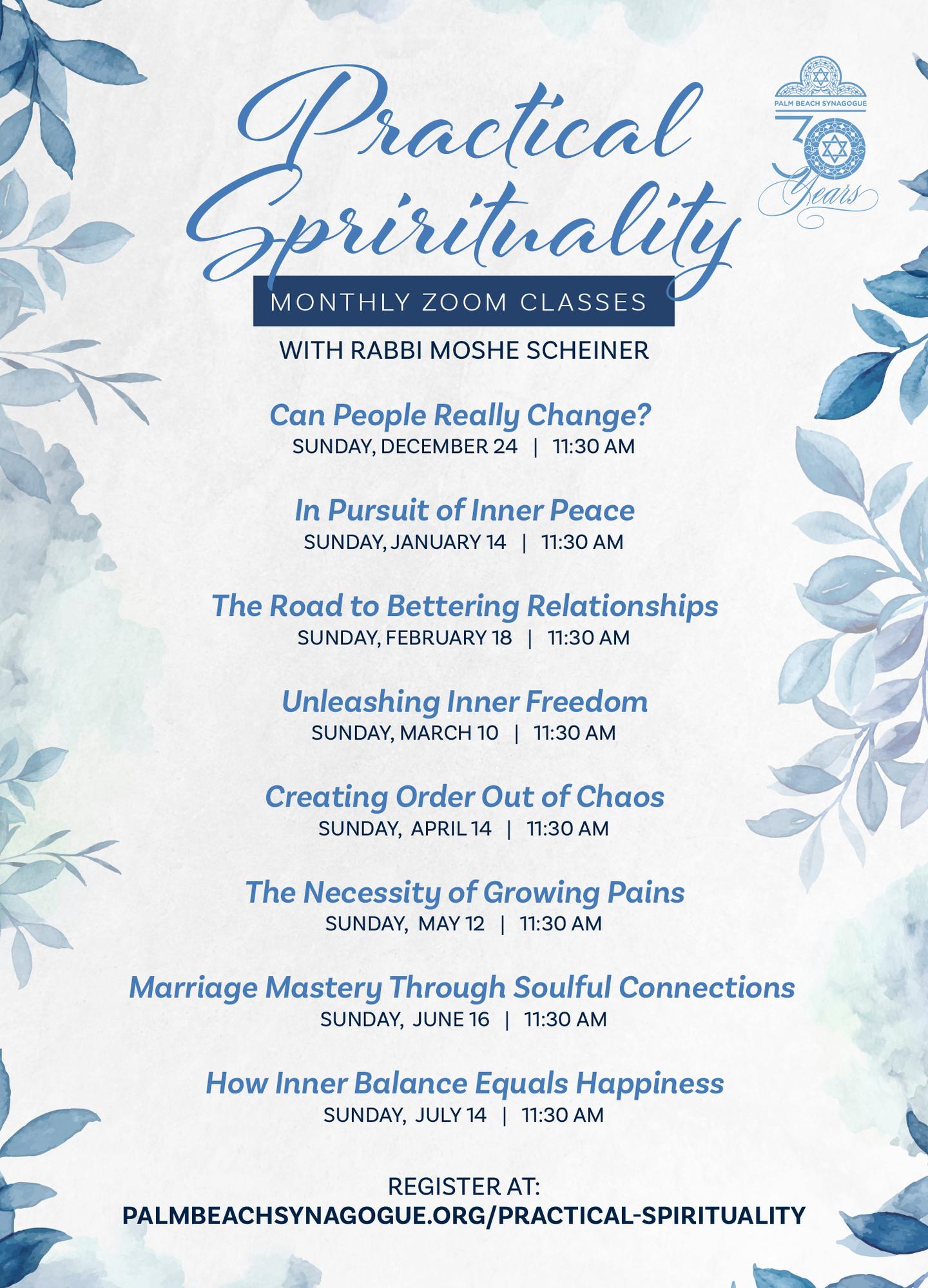 Practical Spirituality Course