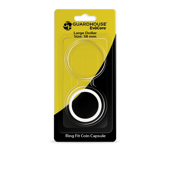 EvoCore Large Dollar Ring Fit Coin Holder 38mm