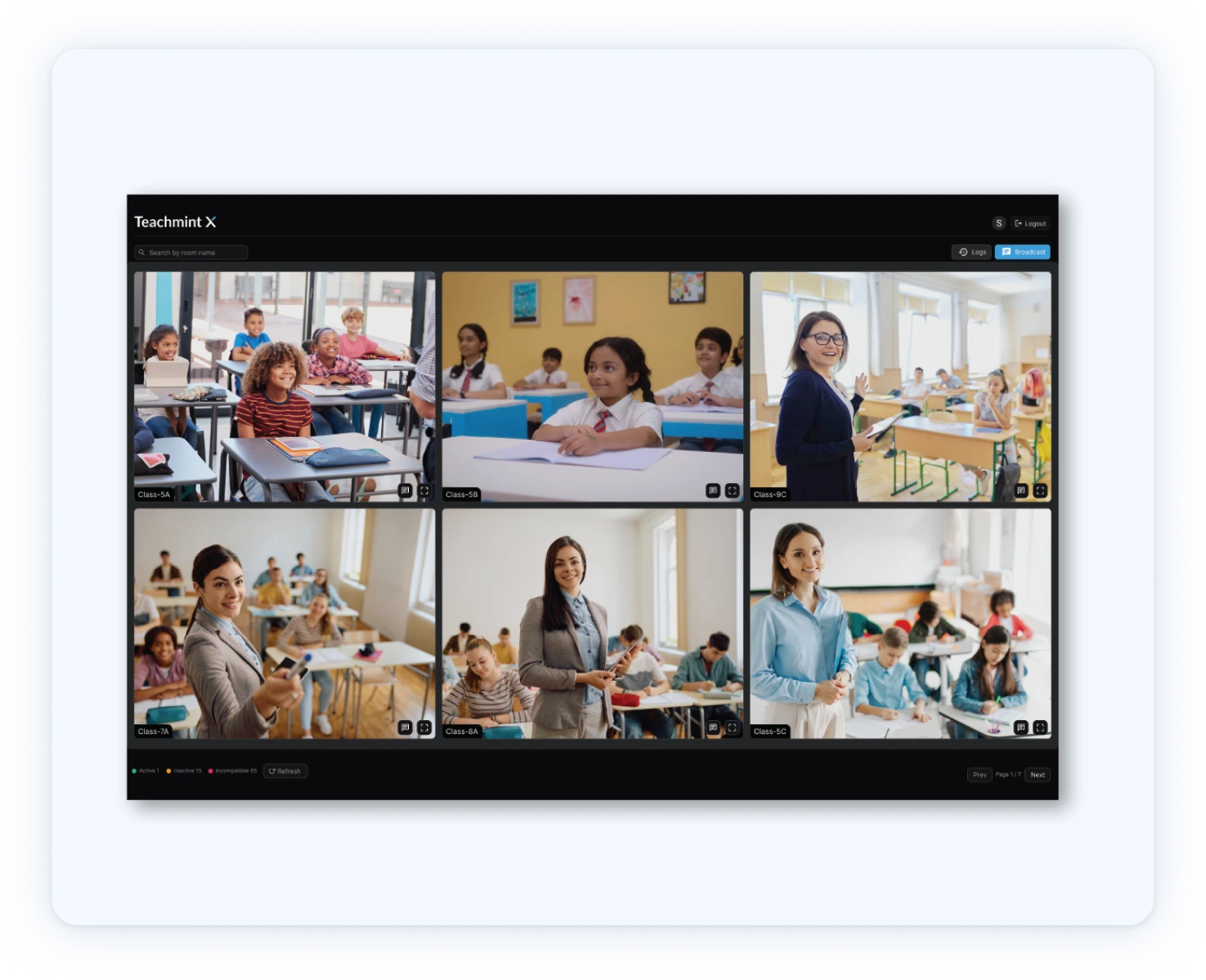 Real Time Classroom Monitoring