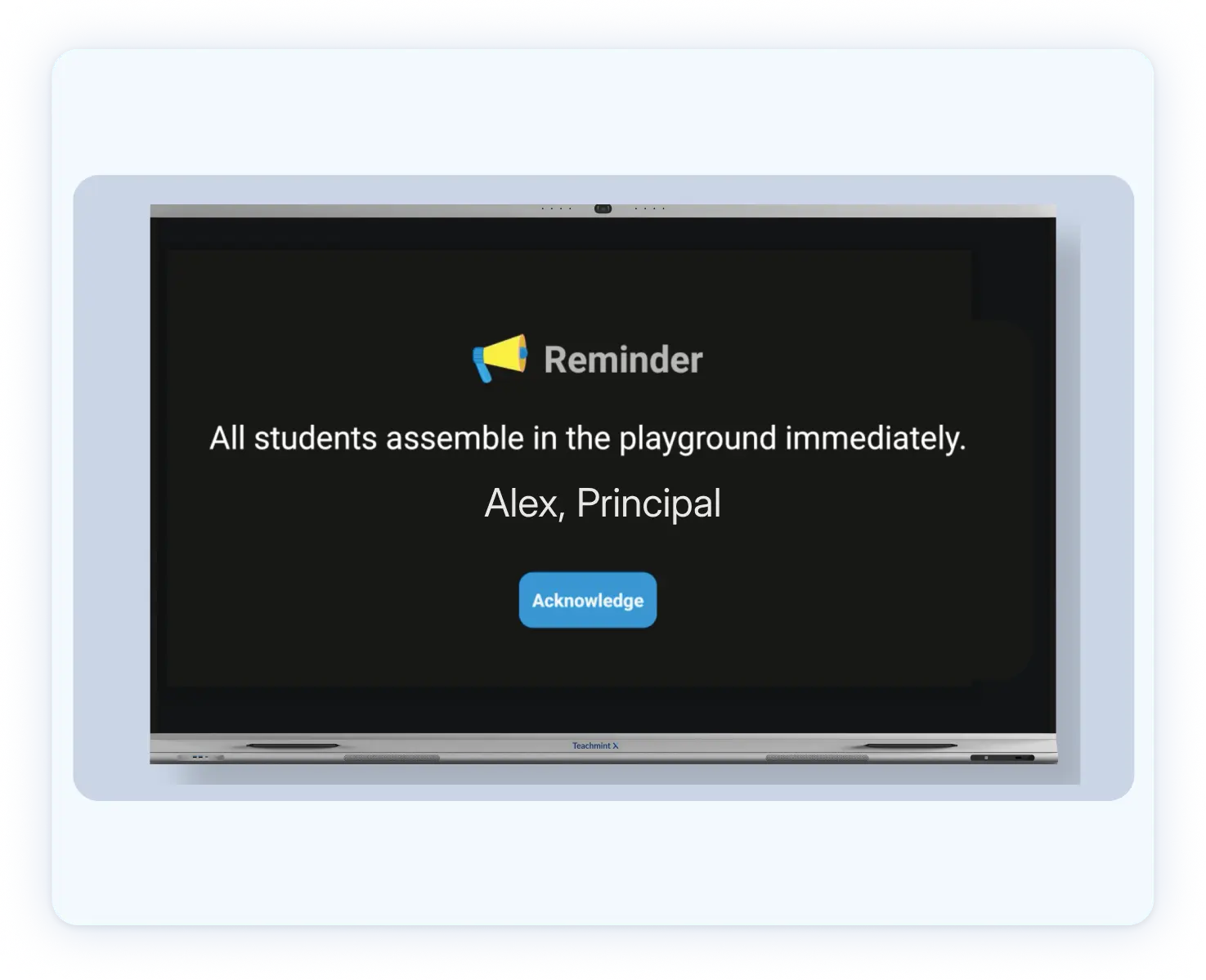 Instant Campus wide Announcements