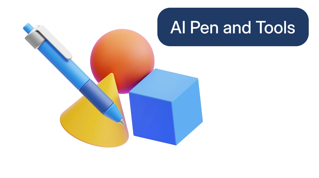 AI pen and tools