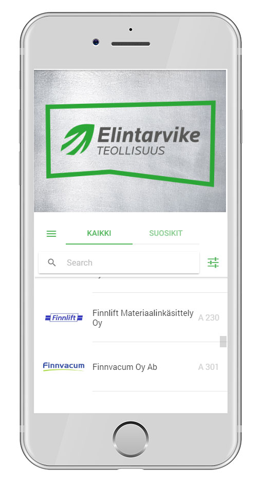 Elintarviketeollisuus-messujen app