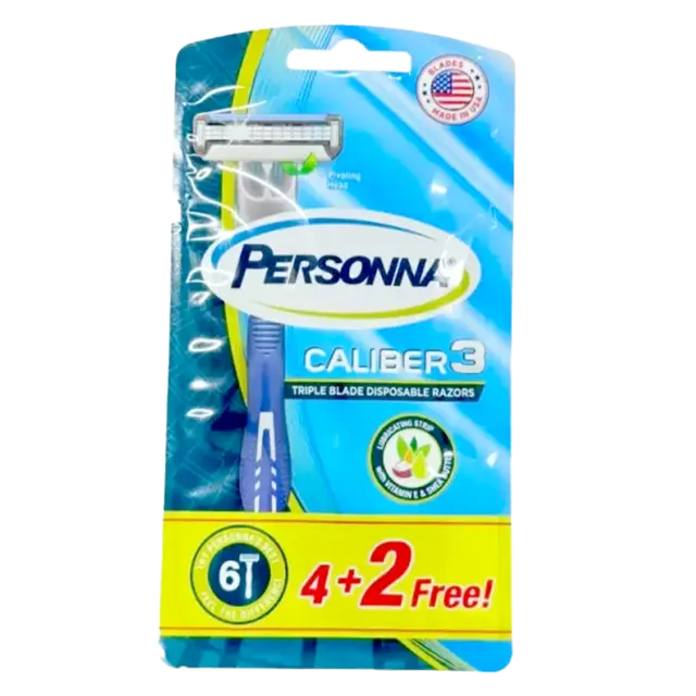 Caliber 3 Razor For Men-4 + 2 Free Caliber 3 Razor For Men-4 + 2 Free