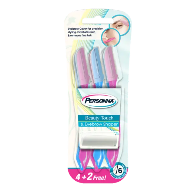 Beauty Touch Face & Eyebrow Razors-4 + 2 Free Beauty Touch Face & Eyebrow Razors-4 + 2 Free