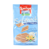 Buy Loacker Milk & Vanilla Sandwich Wafer - 200G in Saudi Arabia