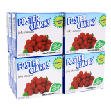 Buy Foster Clark's Raspberry Jelly Dessert - 12 × 85G in Saudi Arabia