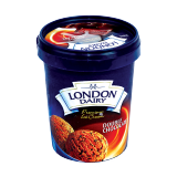 Buy LONDON DAIRY Ice Cream Double chocolate - 500Ml in Saudi Arabia