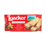 Buy Loacker Napolitaner Crispy Wafer Filled With Hazelnut Cream - 25x45G in Saudi Arabia