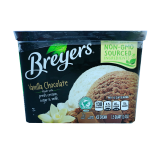 Buy Breyers Ice Cream Chocolate & Vanilla - 48Z in Saudi Arabia