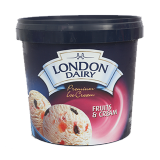 Buy London Dairy Fruits & Cream - 1L in Saudi Arabia