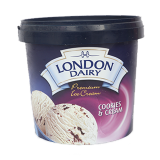 Buy LONDON DAIRY Cookies & Cream - 1L in Saudi Arabia