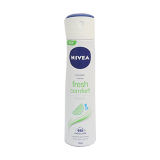 Buy Nivea Fresh Comfort Bergamot & Jasmine Scent Antiperspirant Spray - 150 Ml in Saudi Arabia