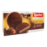 Buy Loacker Tortina Dark Chocolate - 125G in Saudi Arabia