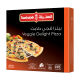 Buy Sunbulah Veggie Delight Pizza - 470G in Saudi Arabia
