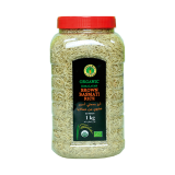اشتري أورجانيك لاردر أرز بسمتي هيمالايا بني - 1 كيلو في السعودية