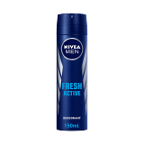 Buy Nivea Men Fresh Active Antiperspirant Spray - 150 Ml in Saudi Arabia