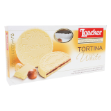 Buy Loacker Tortina White Chocolate - 125G in Saudi Arabia