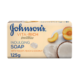 Buy Johnson's Indulge soap - 125G in Saudi Arabia