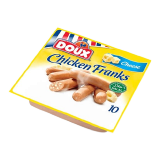 Buy Doux Chicken Franks Cheese - 400G in Saudi Arabia