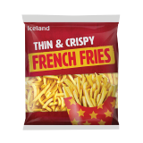 Buy Iceland Thin & Crispy French Fries - 1.25Kg in Saudi Arabia