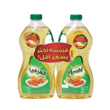 Buy Al Arabi Pure Vegetable Oil Twin Promo Pack - 2×1.5L in Saudi Arabia