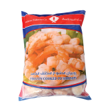 اشتري الشركة العربية للأسماك روبيان متوسط للطبخ منظف مجمد - 1 كيلو في السعودية