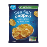 اشتري سينسبري Sea Salt Popped Potato Chips - 88G في السعودية