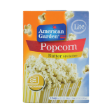 اشتري أمريكان جاردن Microwave Popcorn Butter Lite - 240 غرام في السعودية