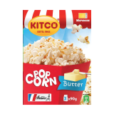 Buy Kitco Microwave Popcorn Butter - 3×90G in Saudi Arabia