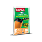 Buy Sanita Garbage Bags 30 Gallons - 45  Bags in Saudi Arabia