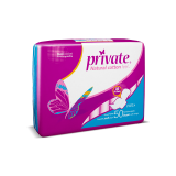 Buy Private Feminine Pads Super with Wings - 50 count in Saudi Arabia