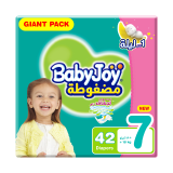 Buy Babyjoy Babyjoy Diapers Giant Pack S7 - 42 Count in Saudi Arabia