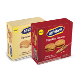 Buy Mcvitie's Cream Chocolate Biscuit - 12x40G in Saudi Arabia